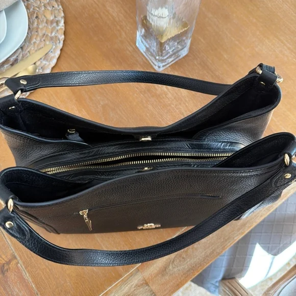 Coach Black Kristy Shoulder Bag - Picture 4 of 7